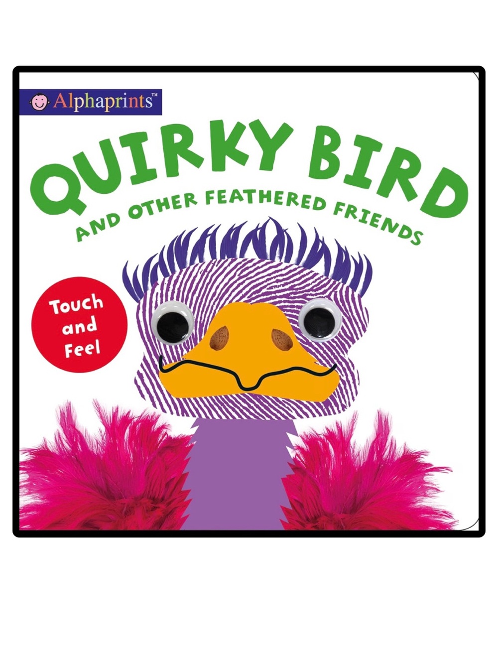 BUNDLE & SAVE📚Alphaprints Quirky Bird & Other Feathered Friends Sensory Book
